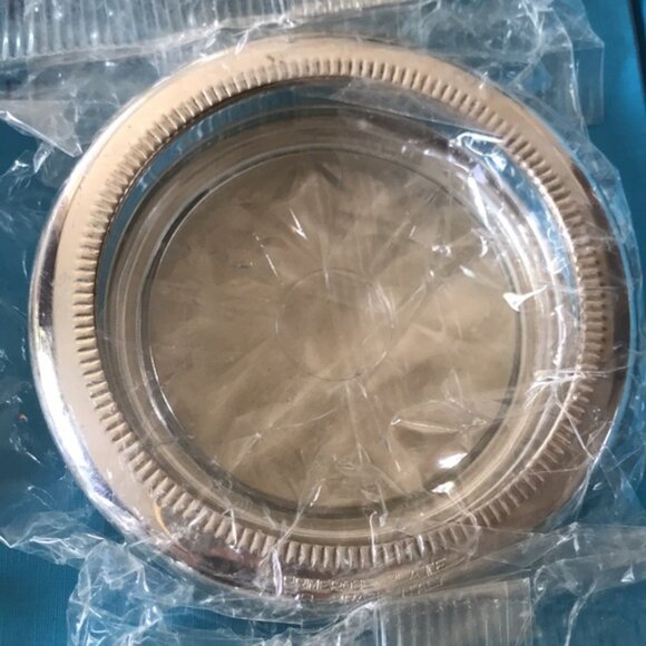 Birks MCM Coaster Ash Tray Set 4 Vintage - Picture 2 of 11